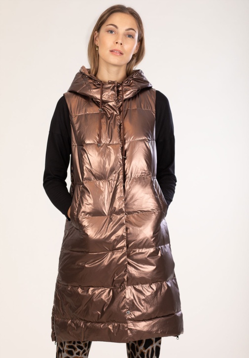 Padded Bronze Colored Vest.