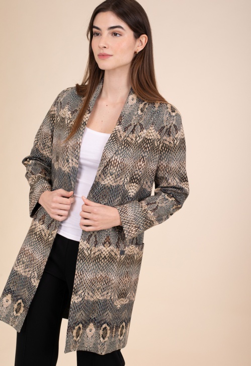 Animal Print Jacket