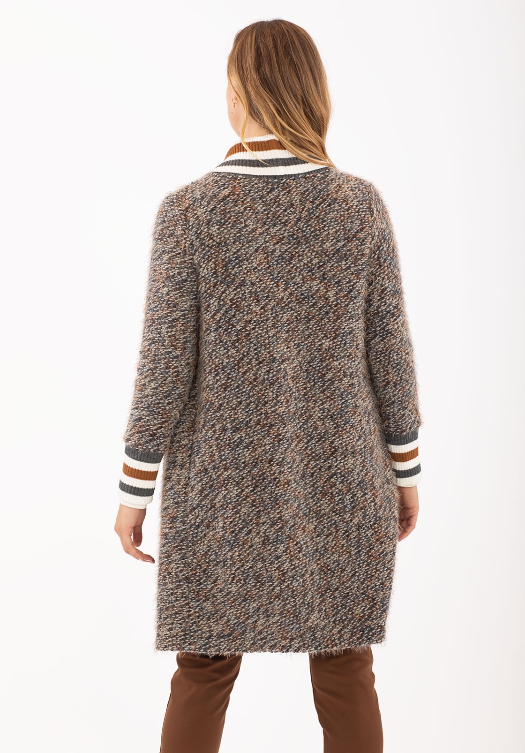 Wool Knitted Coat 