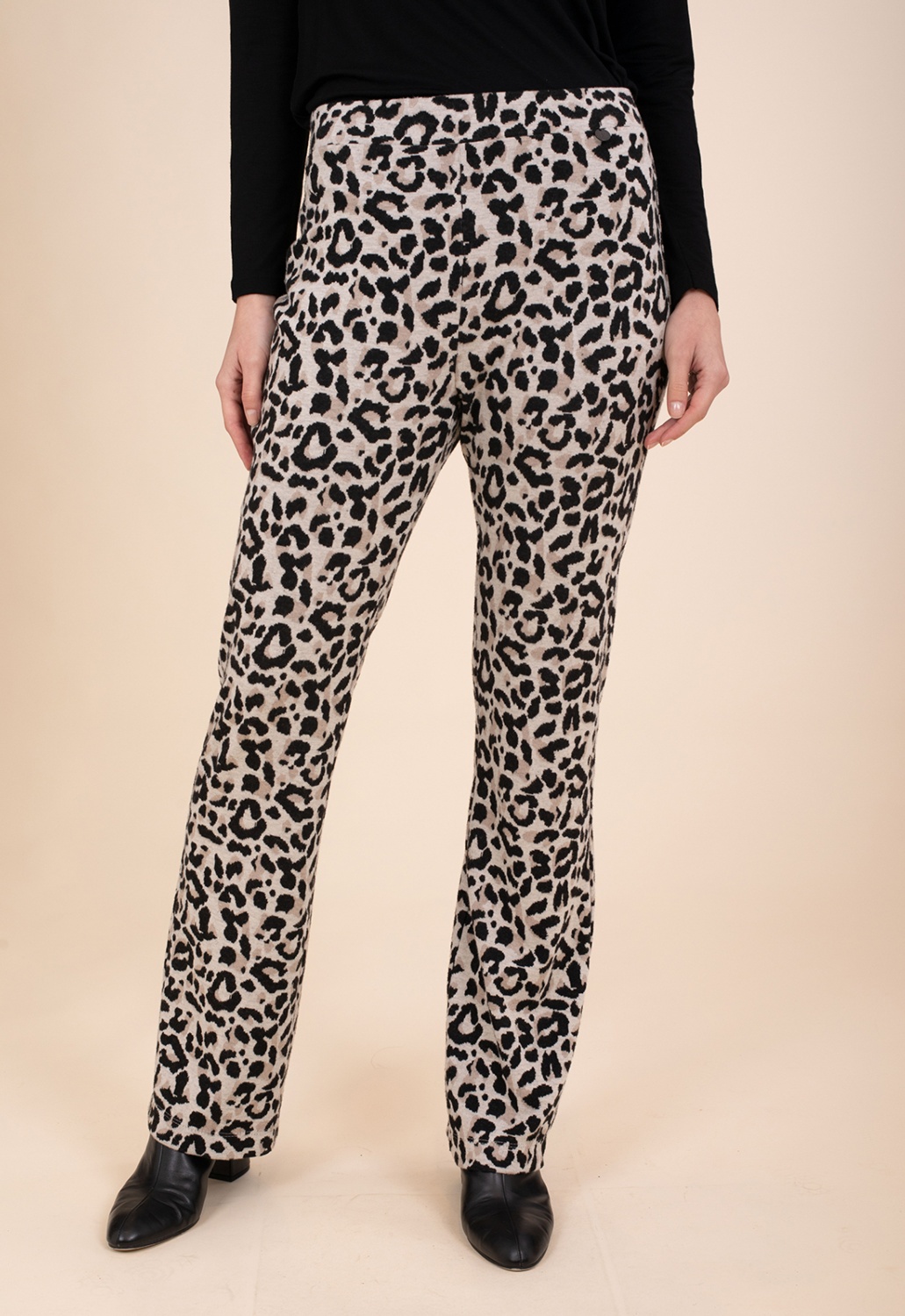 Pantalón Animal Print Punto 1