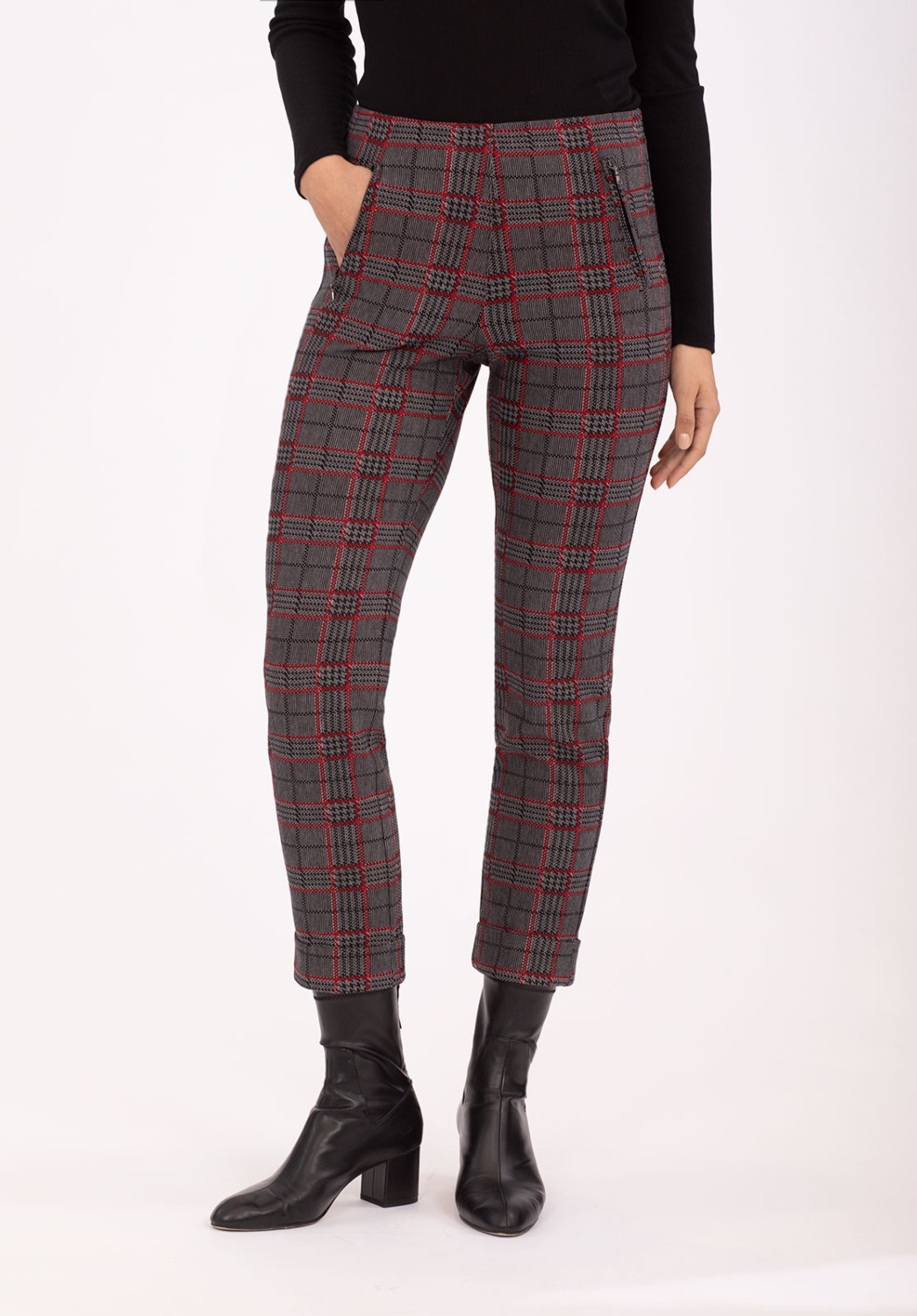 Red Checked Pants 1