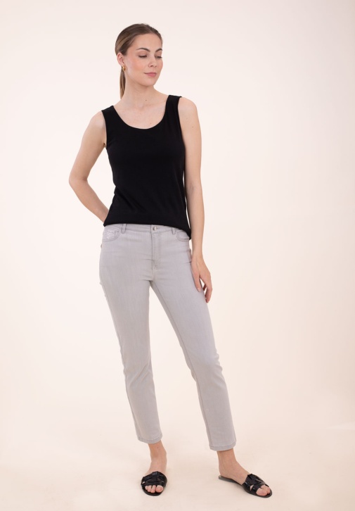 Pantalón Tejano Gris