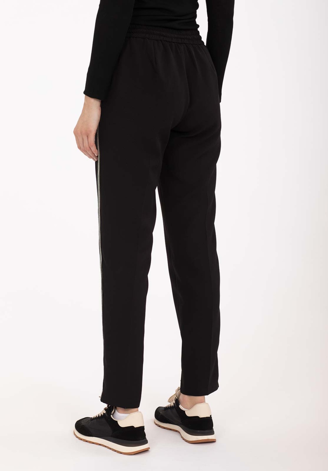 Pantalón Lateral Plata Y Verde 4
