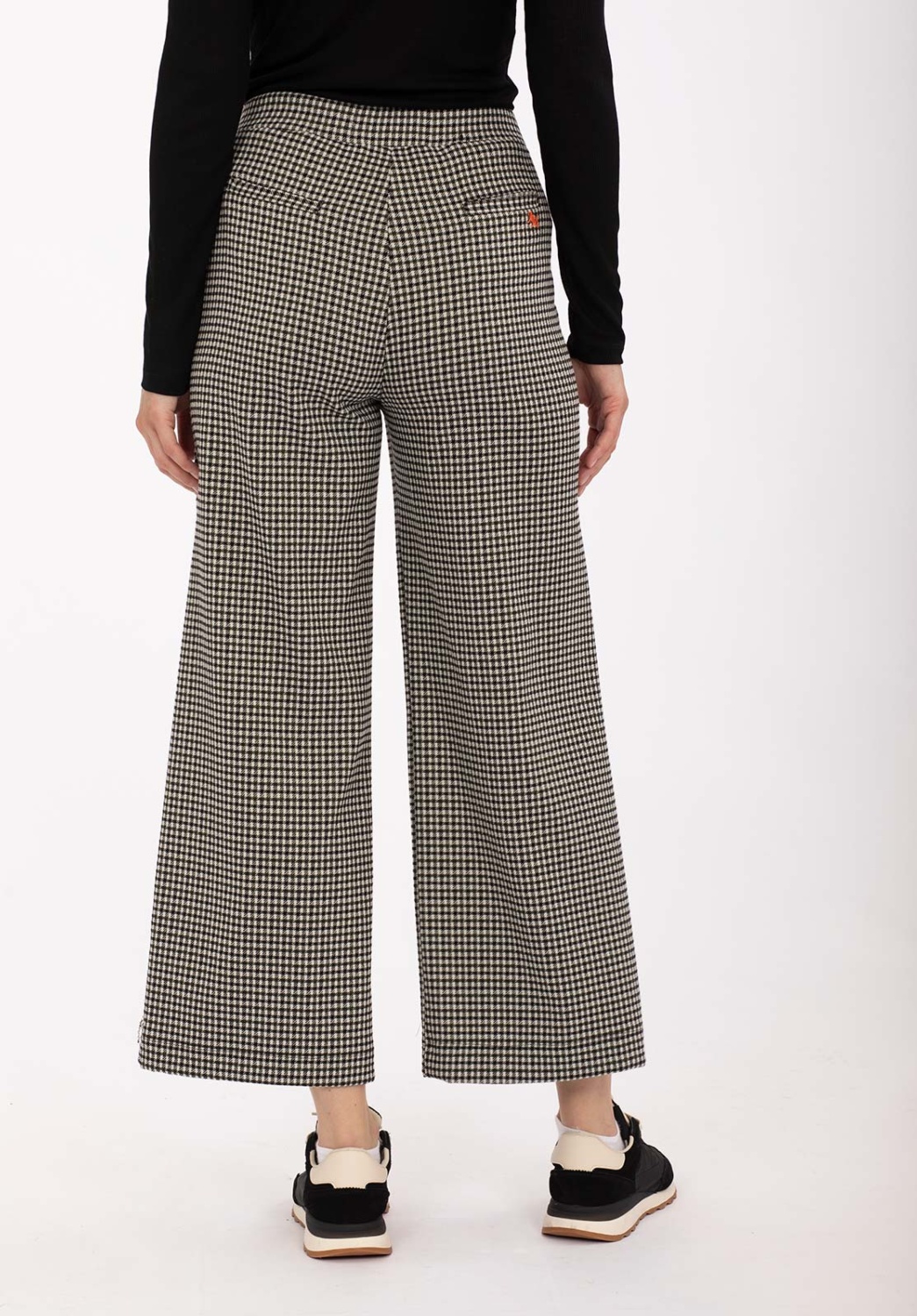 Pantalon à mini carreaux 3
