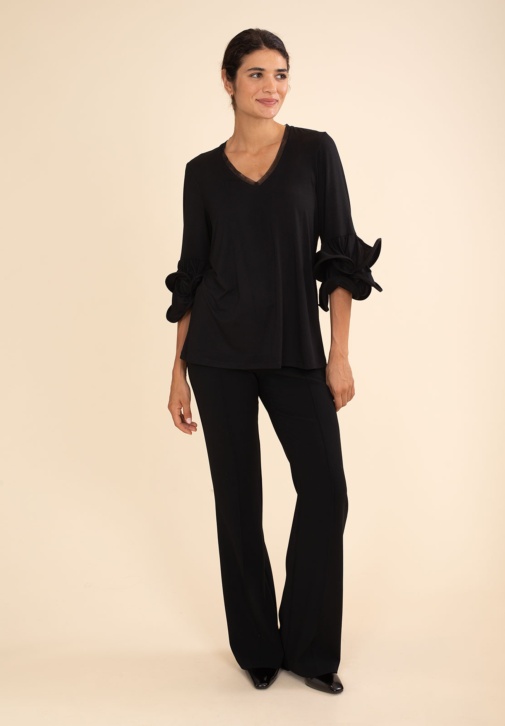 Black Flare Pants