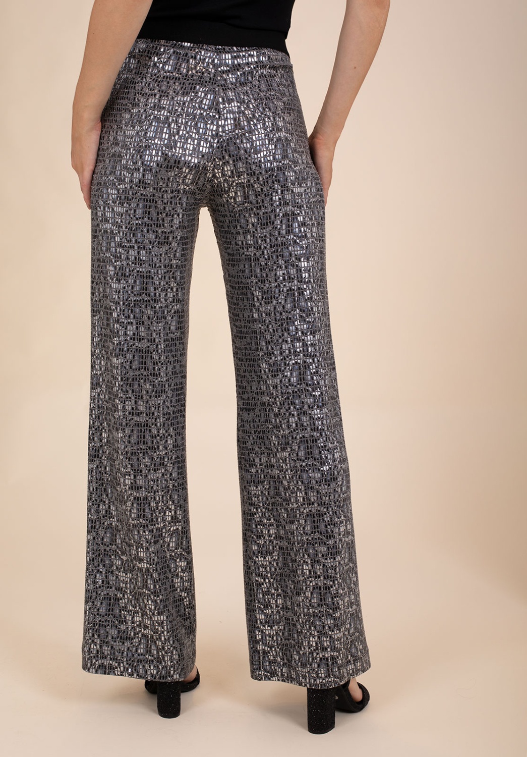 Pantalón Animal Print Brillante 3