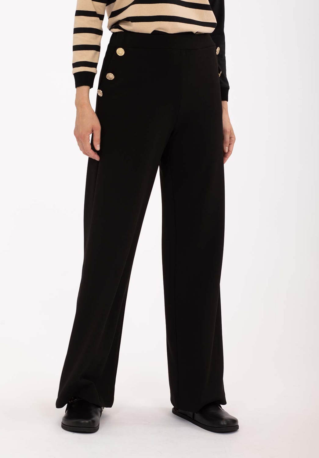Pantalón Botones Dorados 1