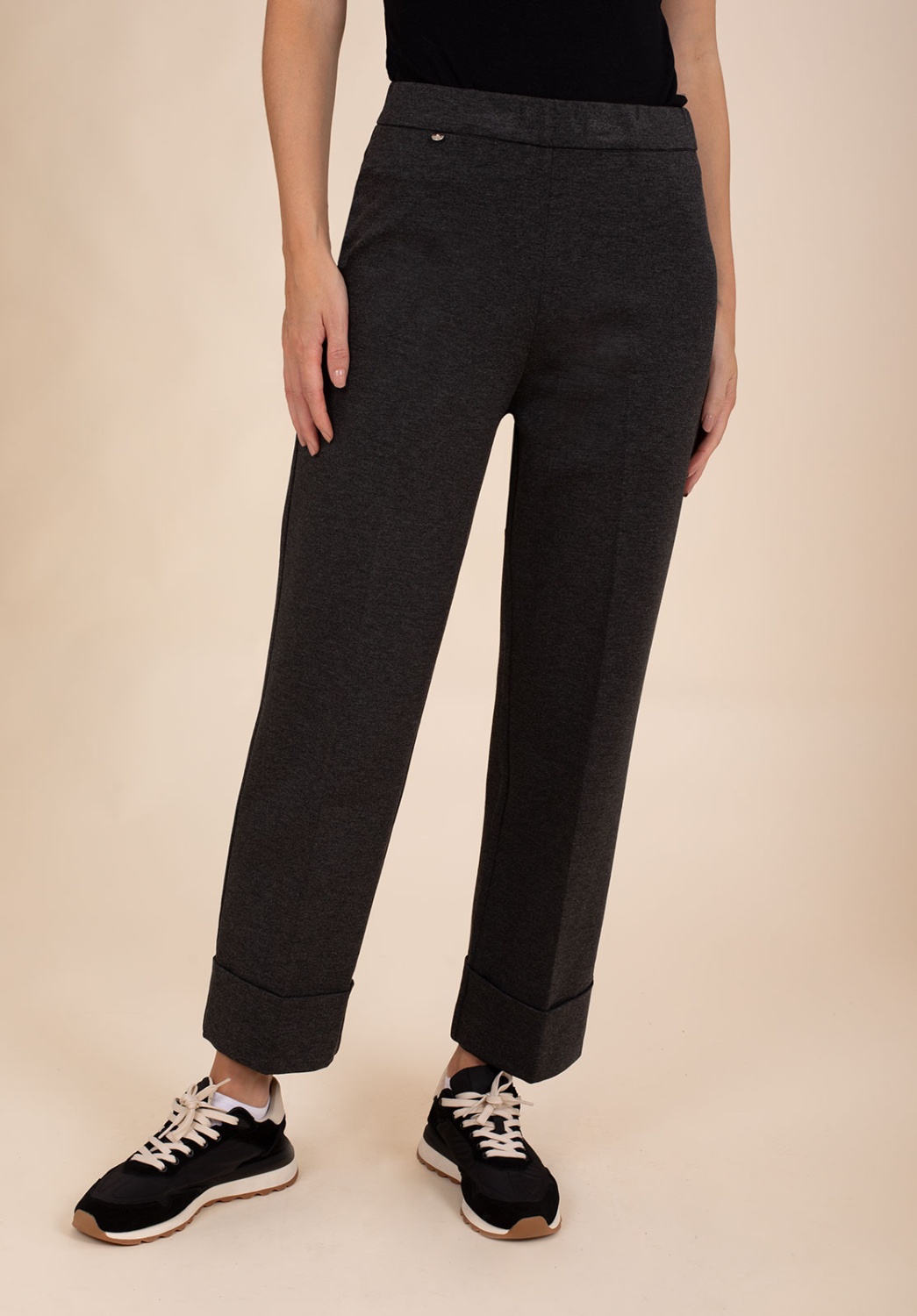 Pantalón Ancho Gris