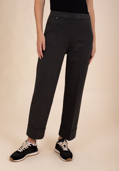 Pantalón Ancho Gris