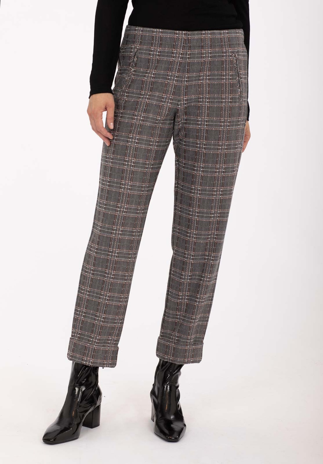 Pantalón Cuadros Linea Rosa 2