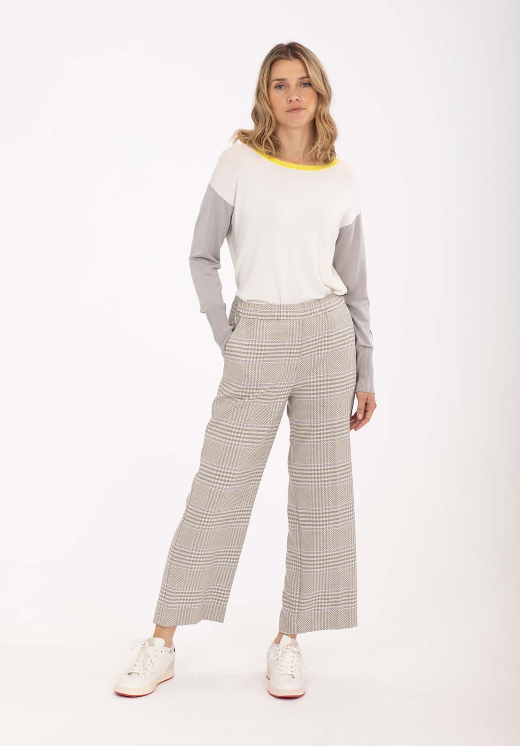 Pantalón Ancho Cuadros