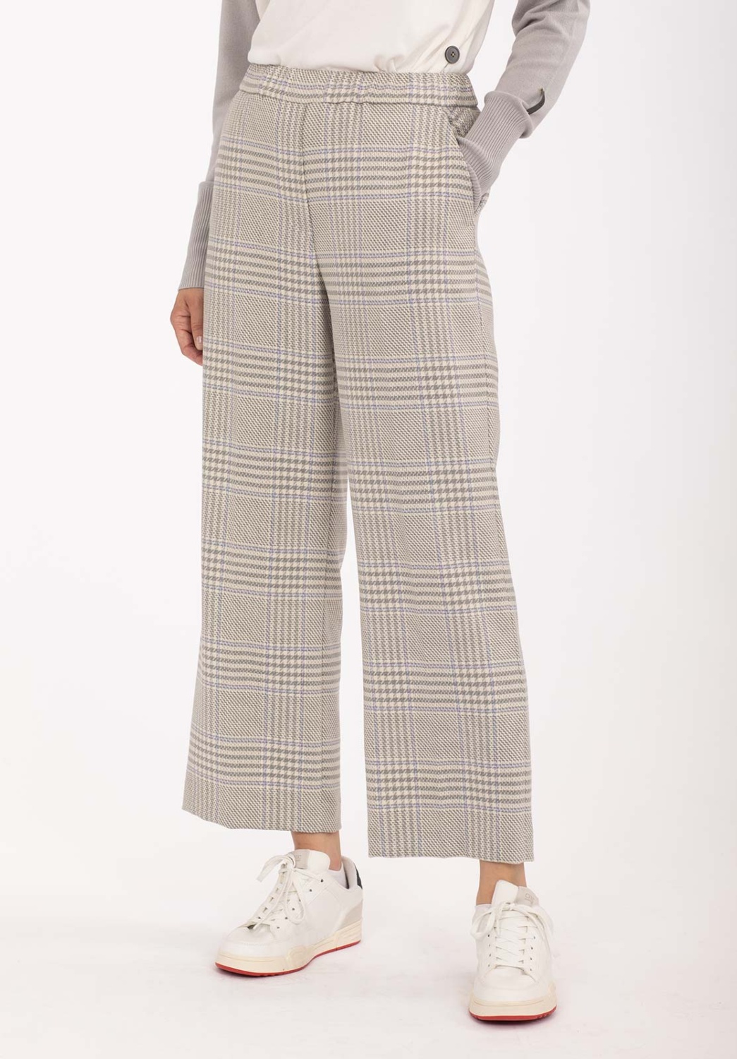 Pantalón Ancho Cuadros 1