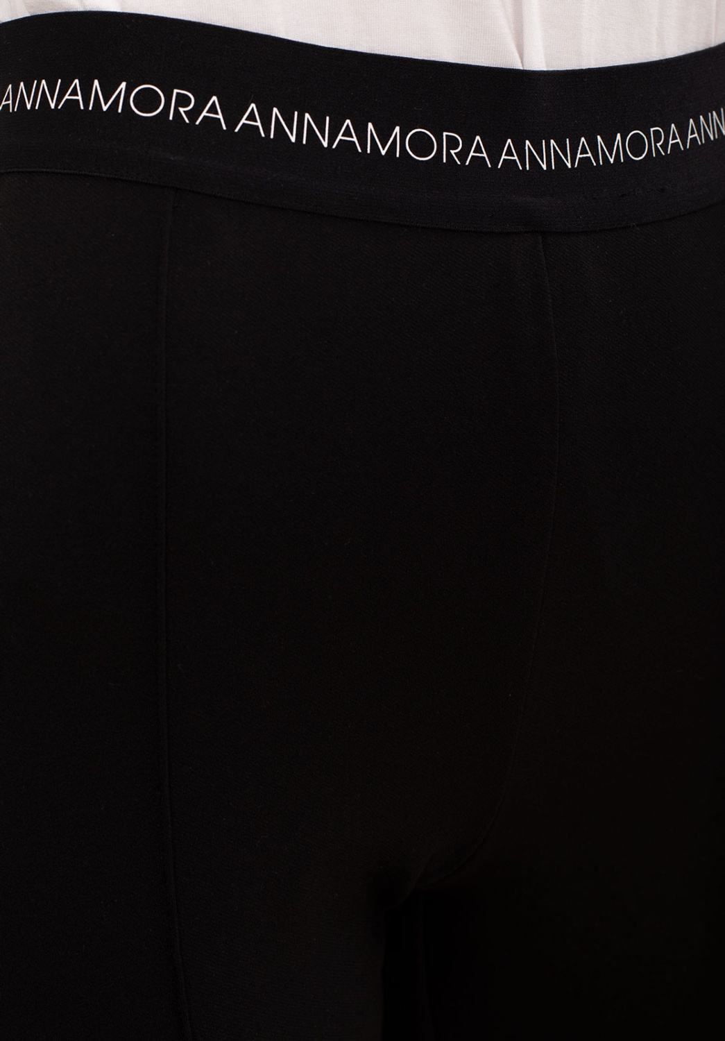 Pantalón Punto Acampanado Negro 3