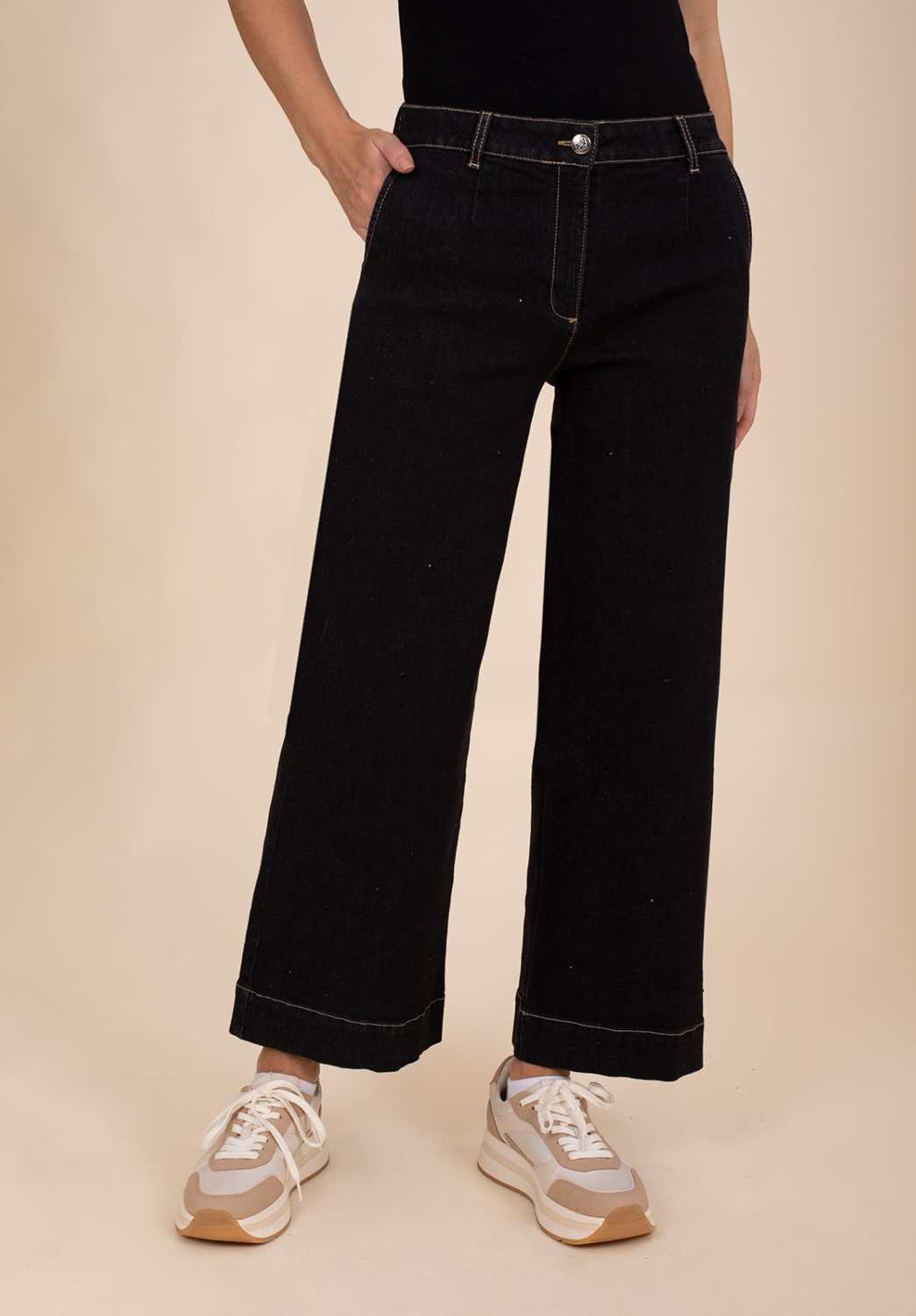 Pantalón Tejano Ancho 1