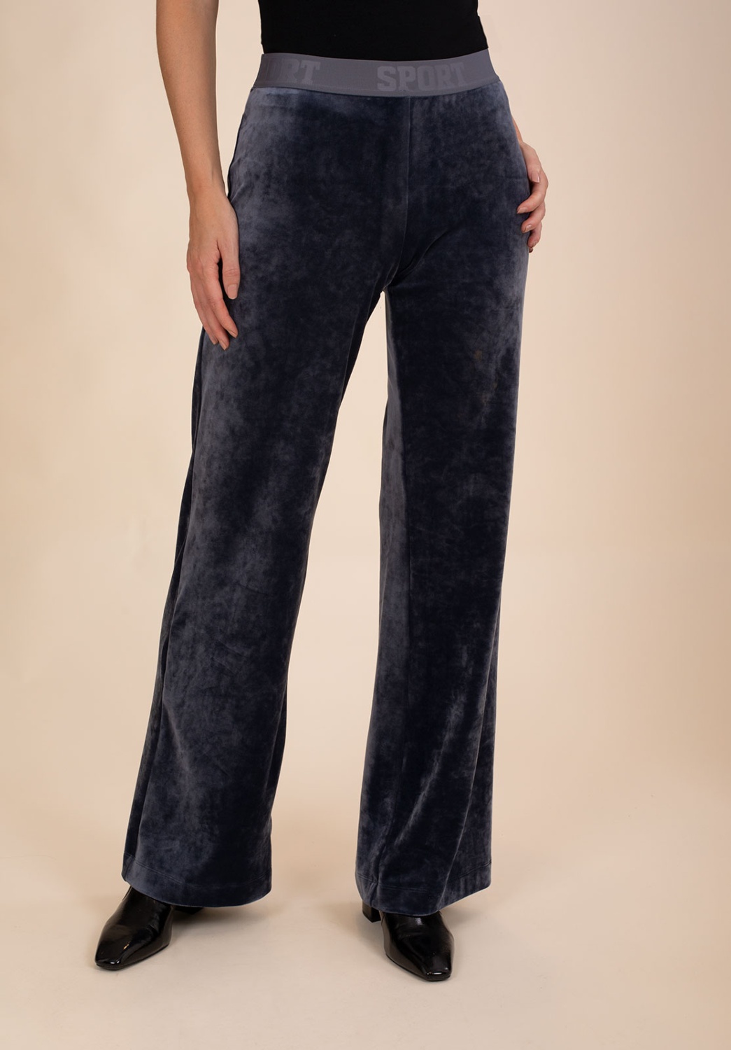 Pantalón Terciopelo Azul 1