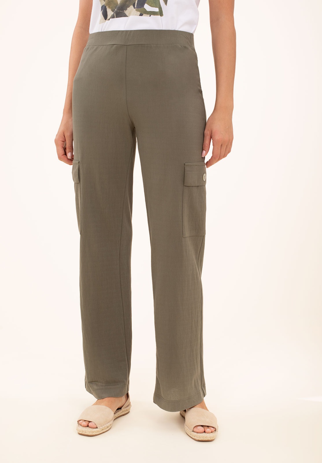 Pantalón Cargo Caqui 1