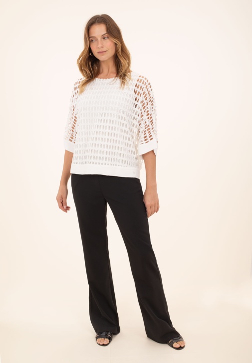Pantalón Acampanado Negro 