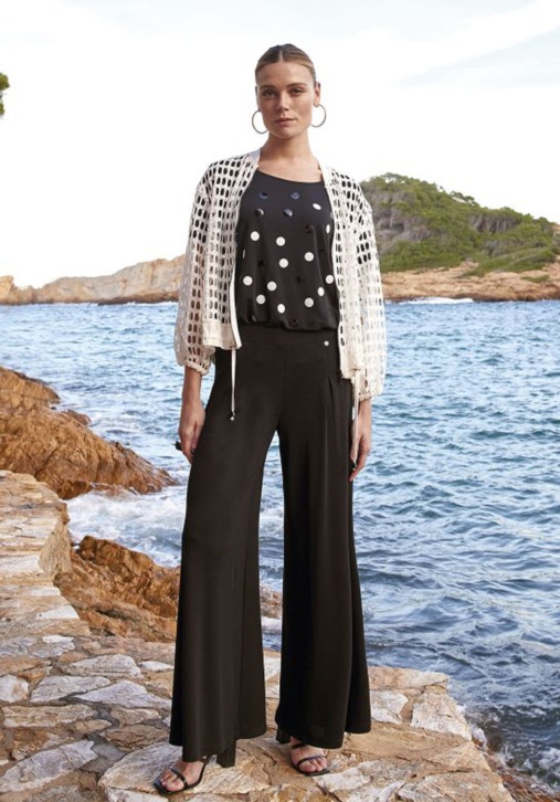 Pantalón Palazzo Negro 