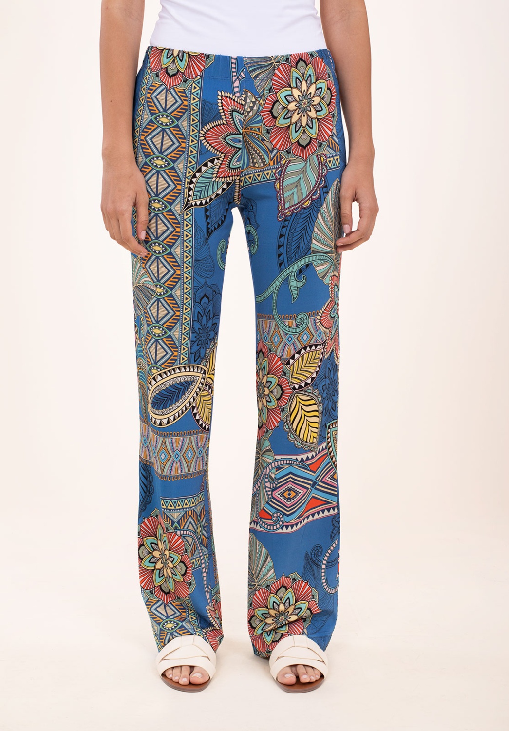 Pantalón Estampado Étnico 1