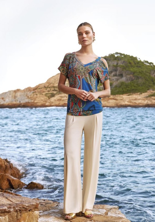 Pantalón Palazzo Blanco 