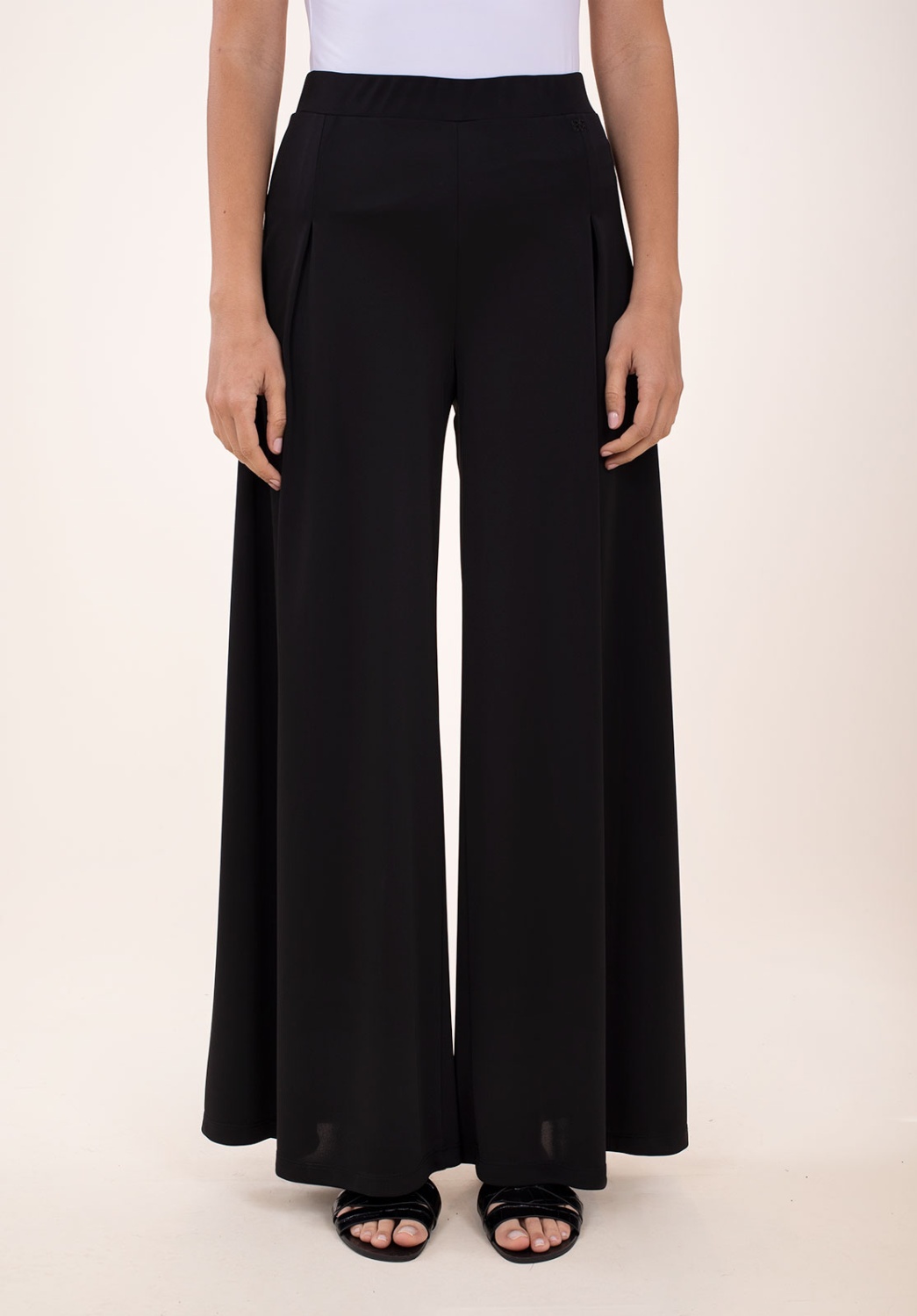 Pantalón Palazzo Negro 1