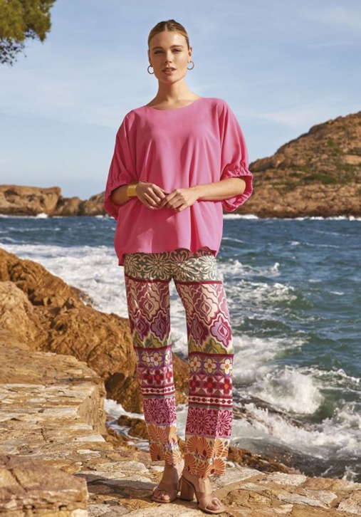 Pantalón Mosaico Multicolor 