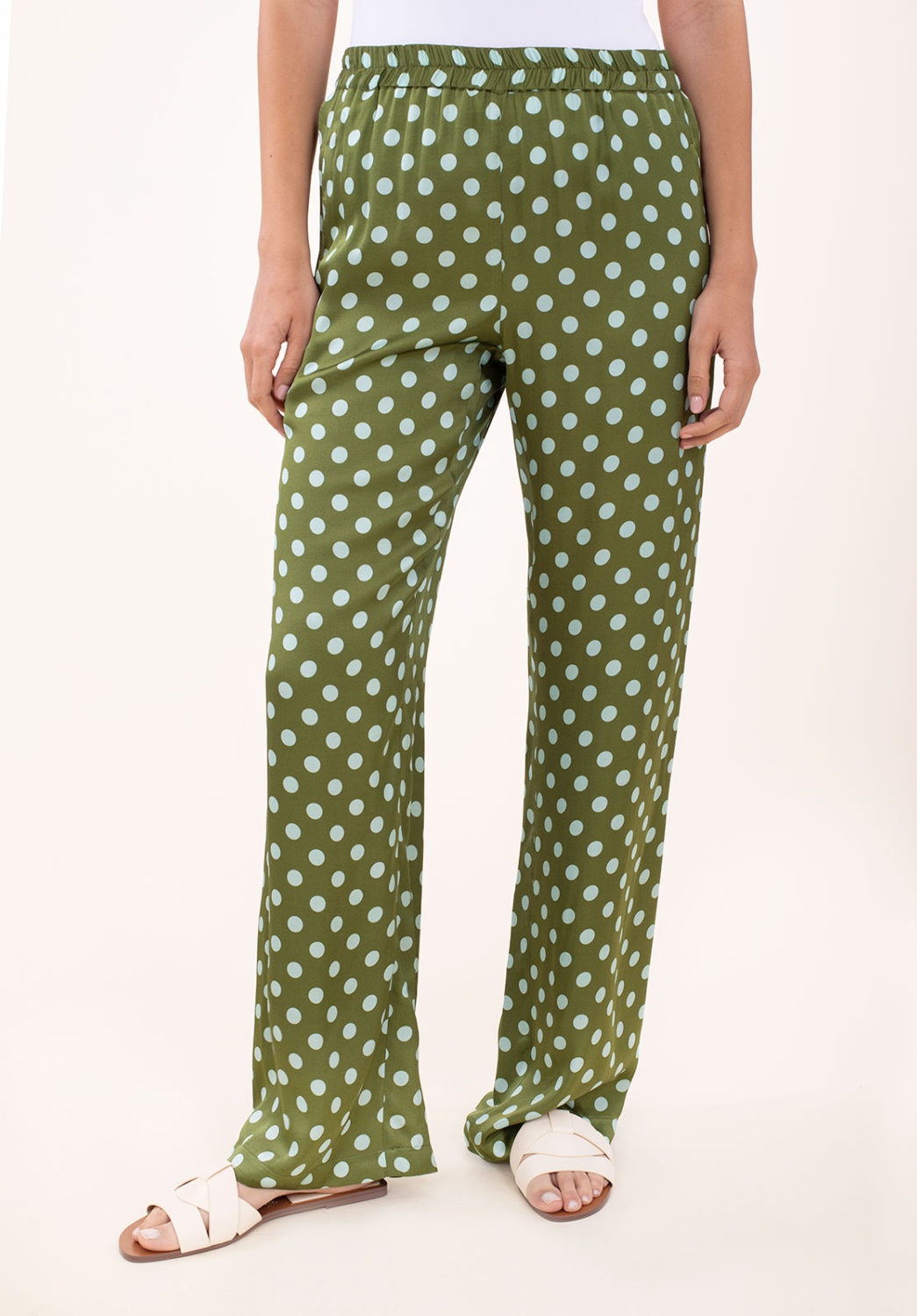 Pantalón Topos Verde 1