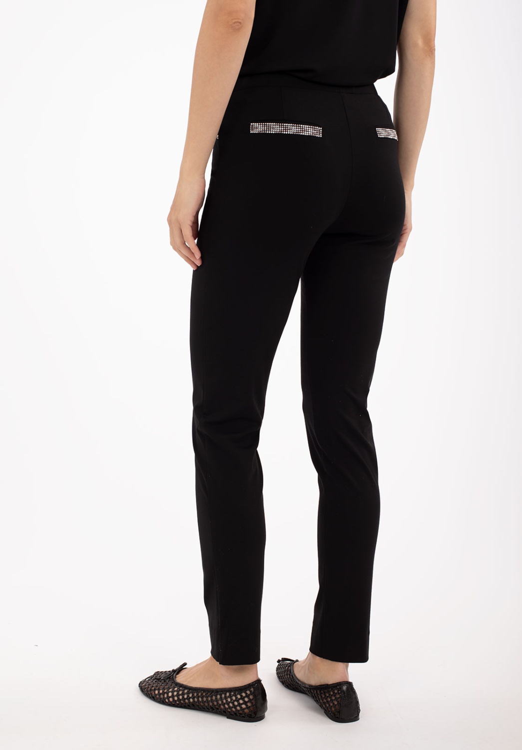 Pantalón Pitillo Negro 3