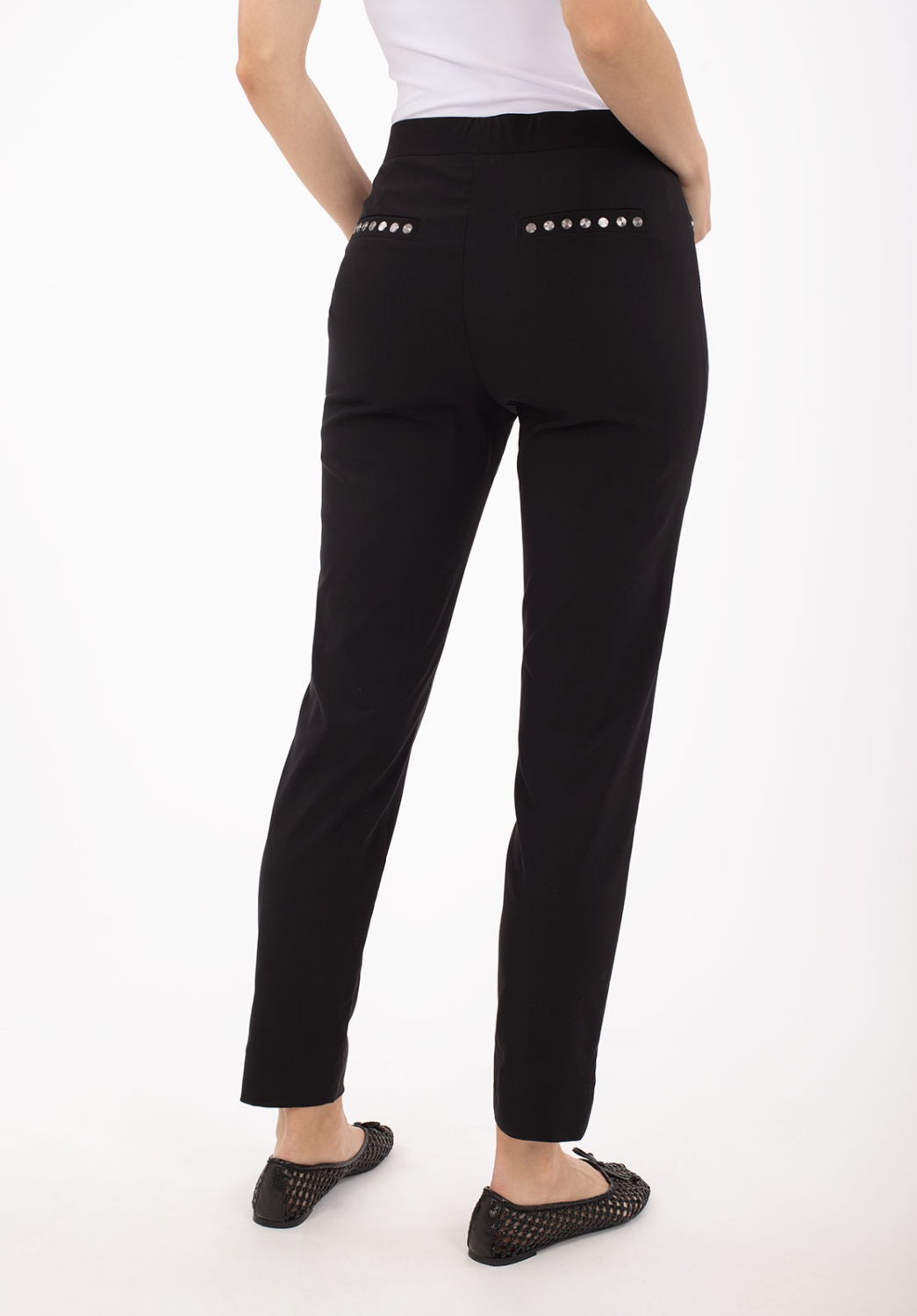 Pantalón Pitillo Negro 1