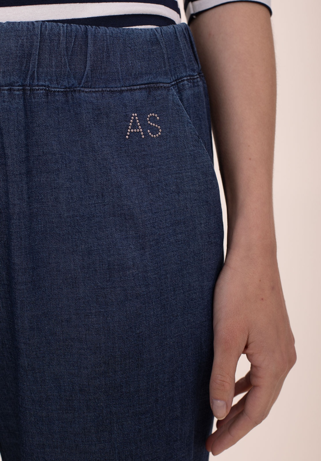 Pantalón Ancho Tejano 2
