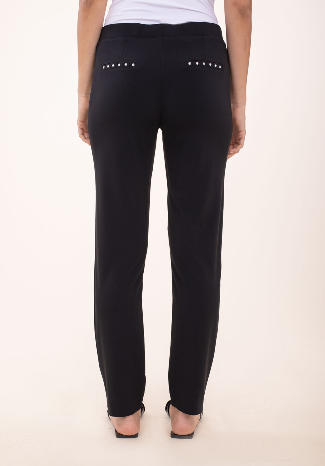 Pantalón Pitillo Punto Negro 3