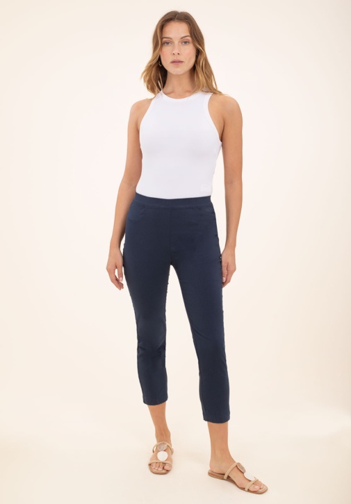 Pantalón Capri Marino 