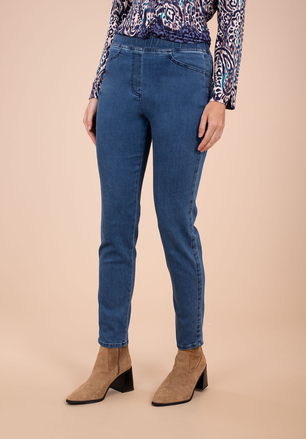 Pantalón Tejano Azul 1