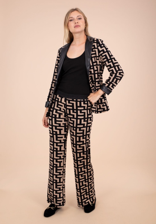 PANTALON GÉOMÉTRIQUE