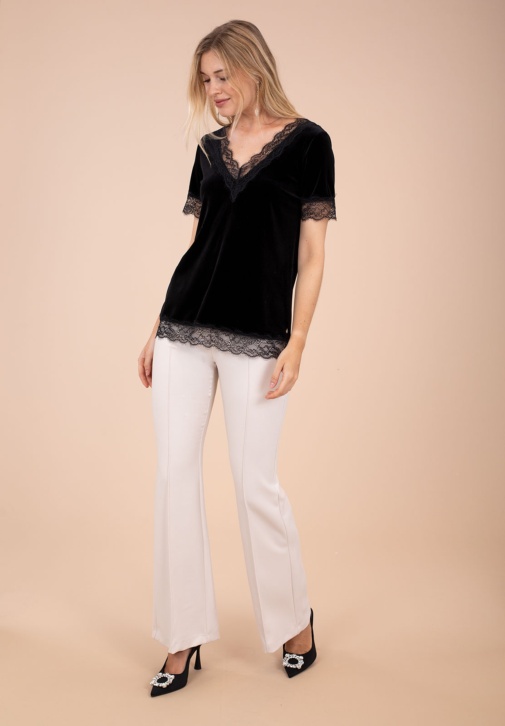Pantalon En Pierre Taille Moyenne 