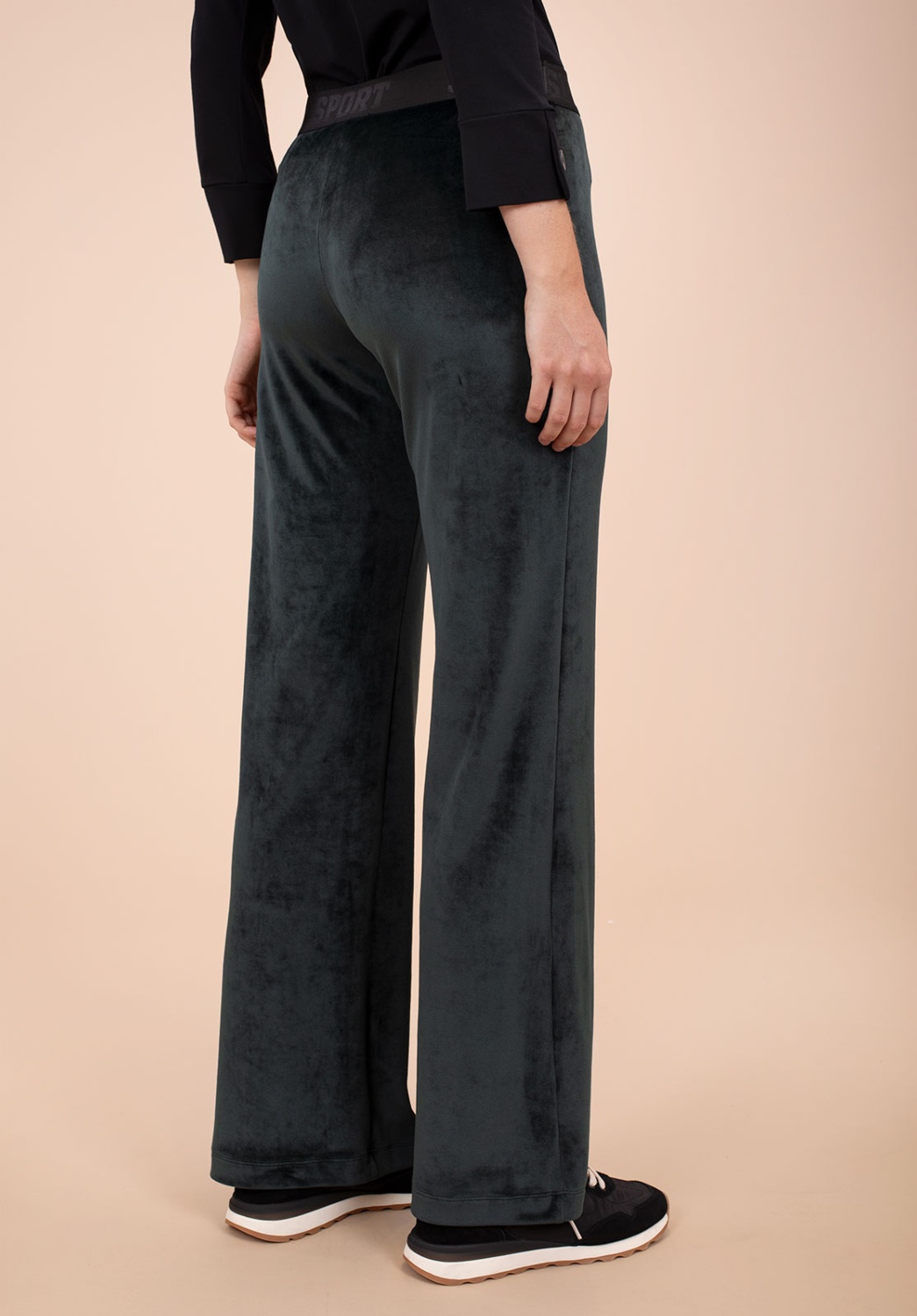 Pantalón Verde Oscuro Terciopelo 3