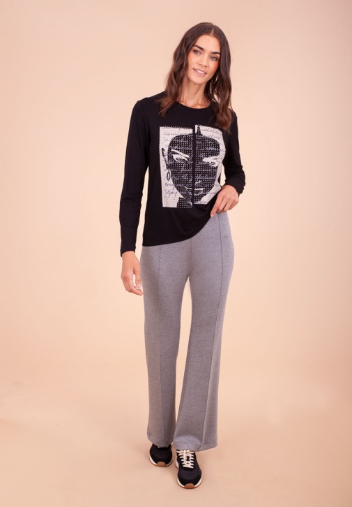 Pantalón Gris Claro