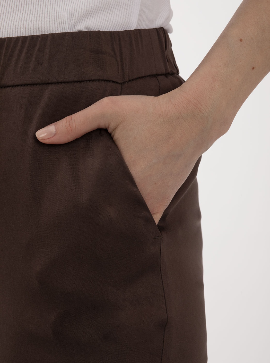 Pantalón Capri Marrón 3