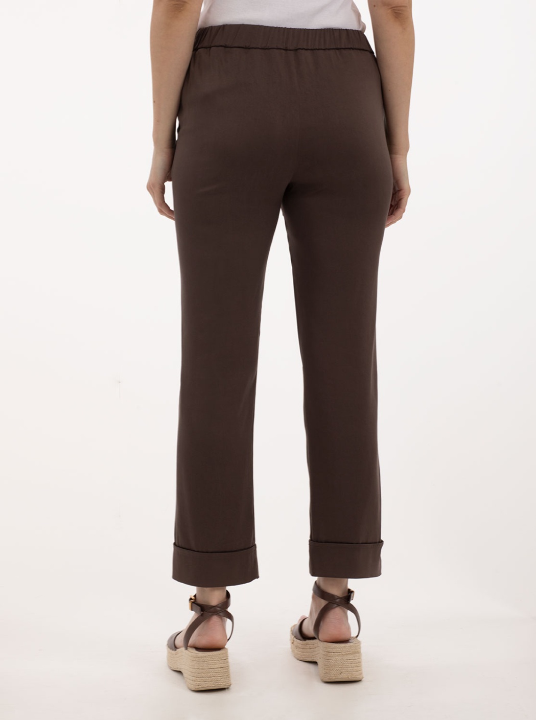 Pantalón Capri Marrón 2