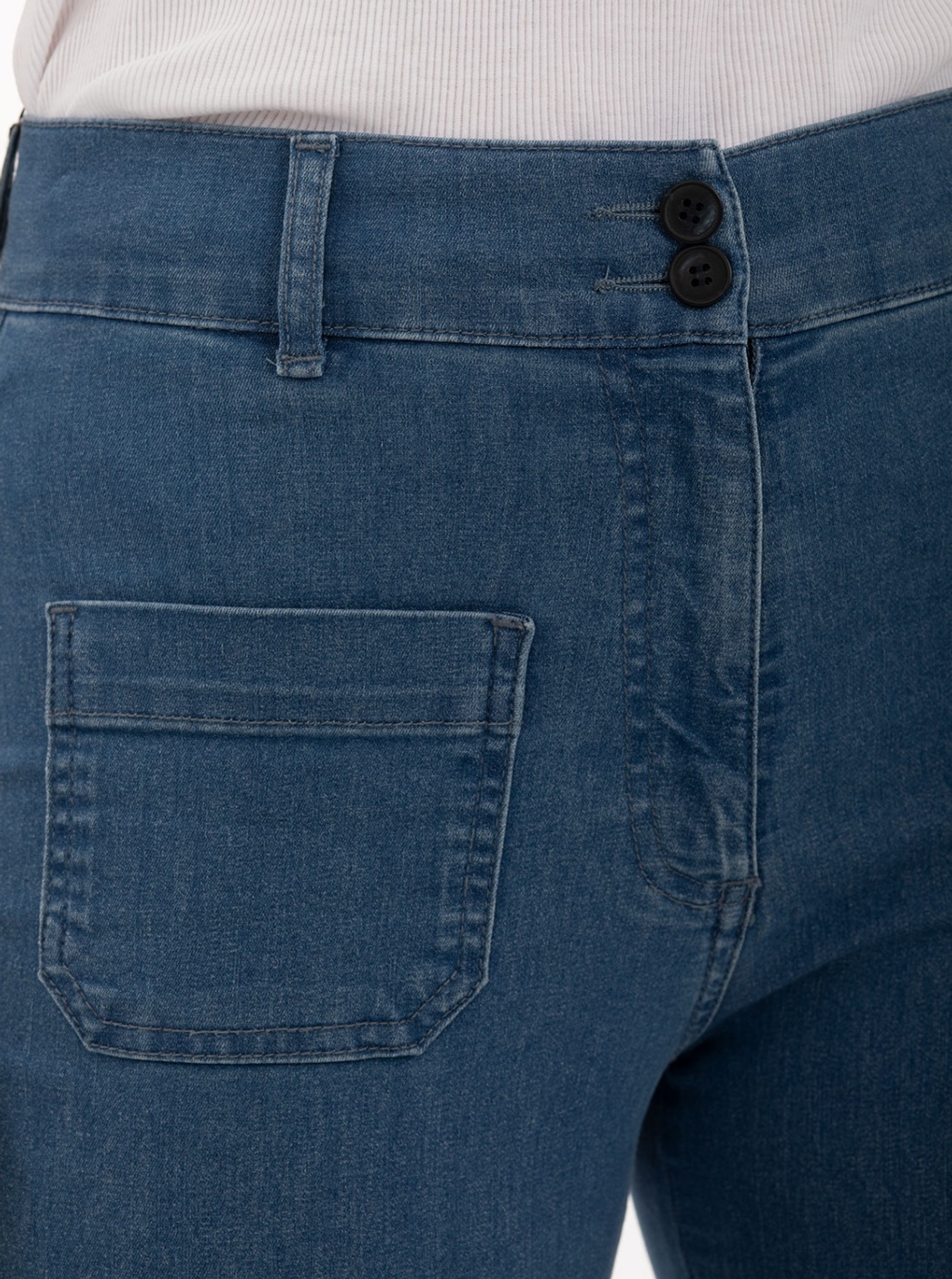 Pantalón Ancho Tejano 2