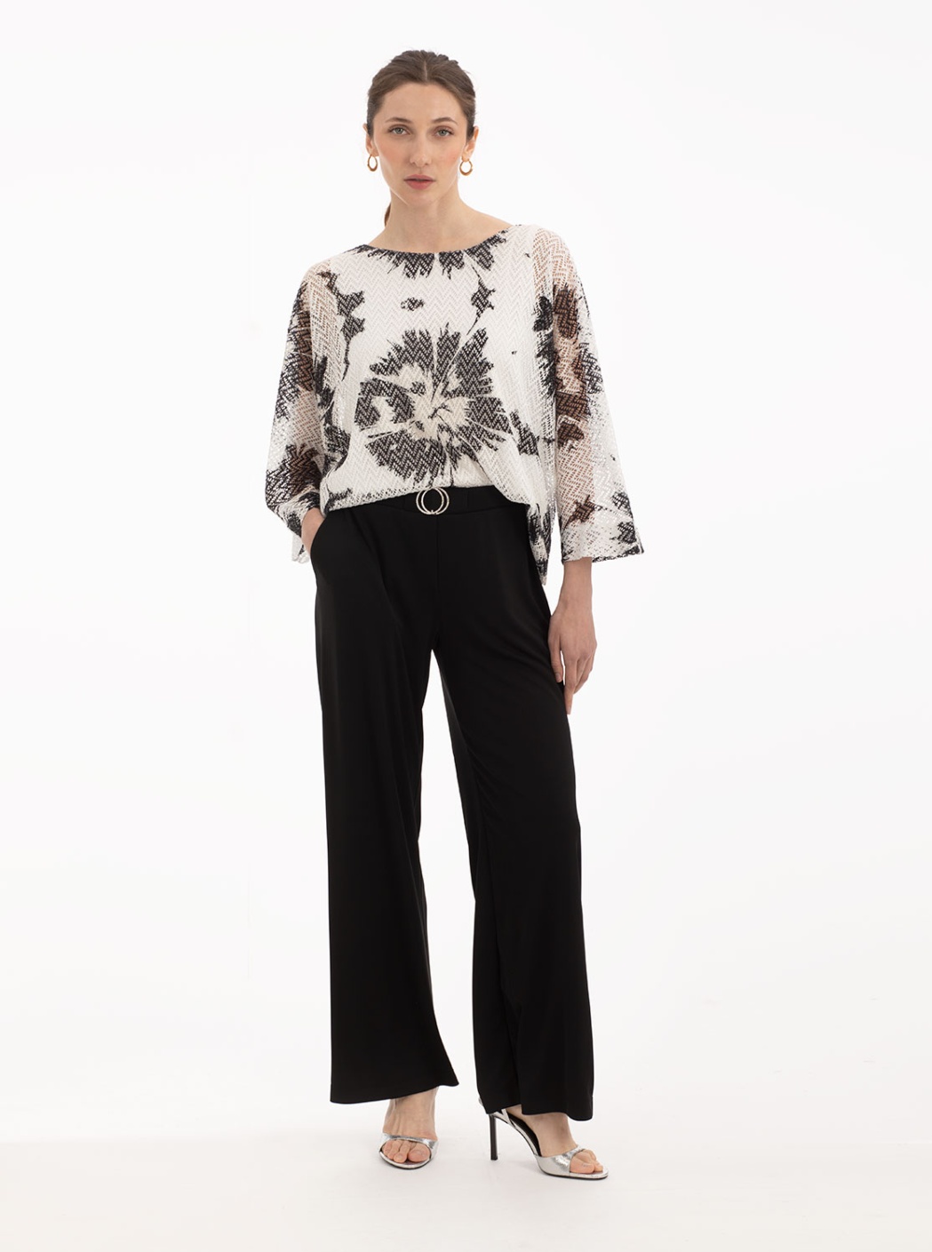 Pantalón Palazzo Negro 