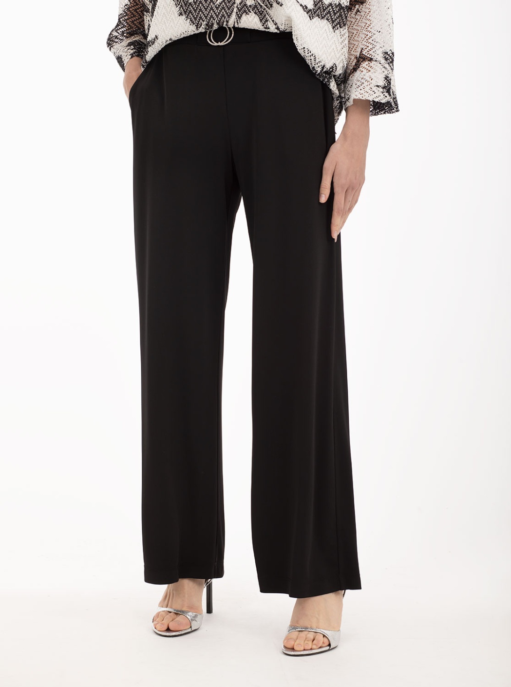 Pantalón Palazzo Negro 1