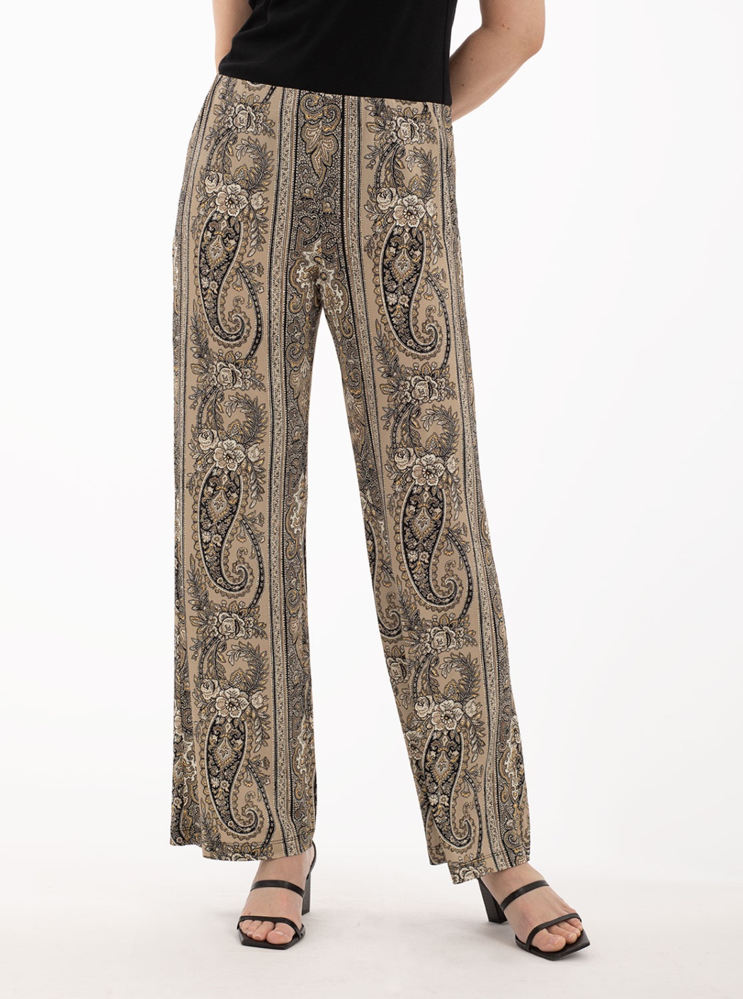 Pantalón Paisley Marrón/Negro 2