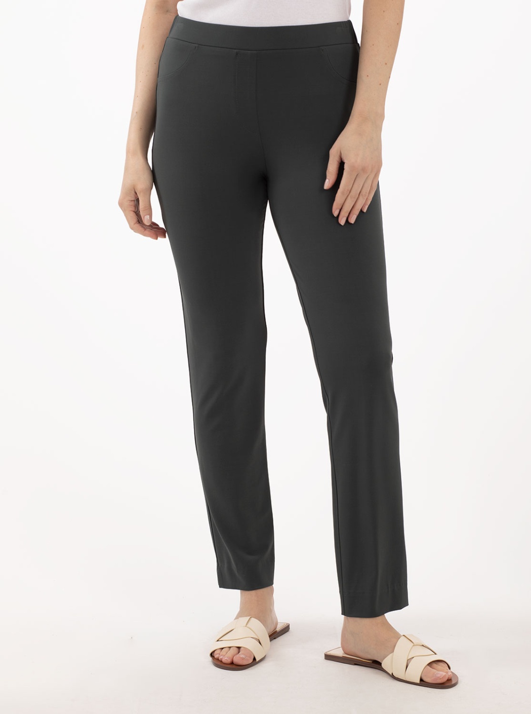 Pantalón Elástico Kaki 1