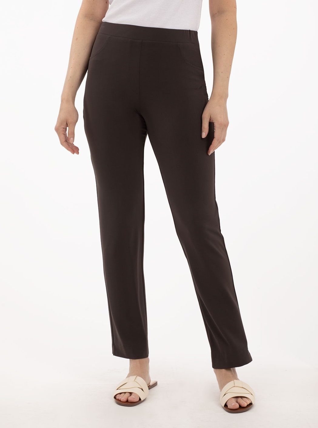 Pantalón Elástico Marron 3