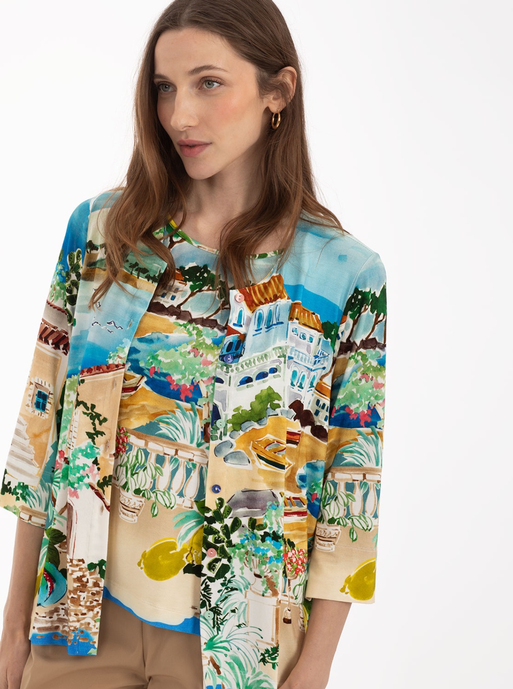 Twin-set Estampado Paisaje 2