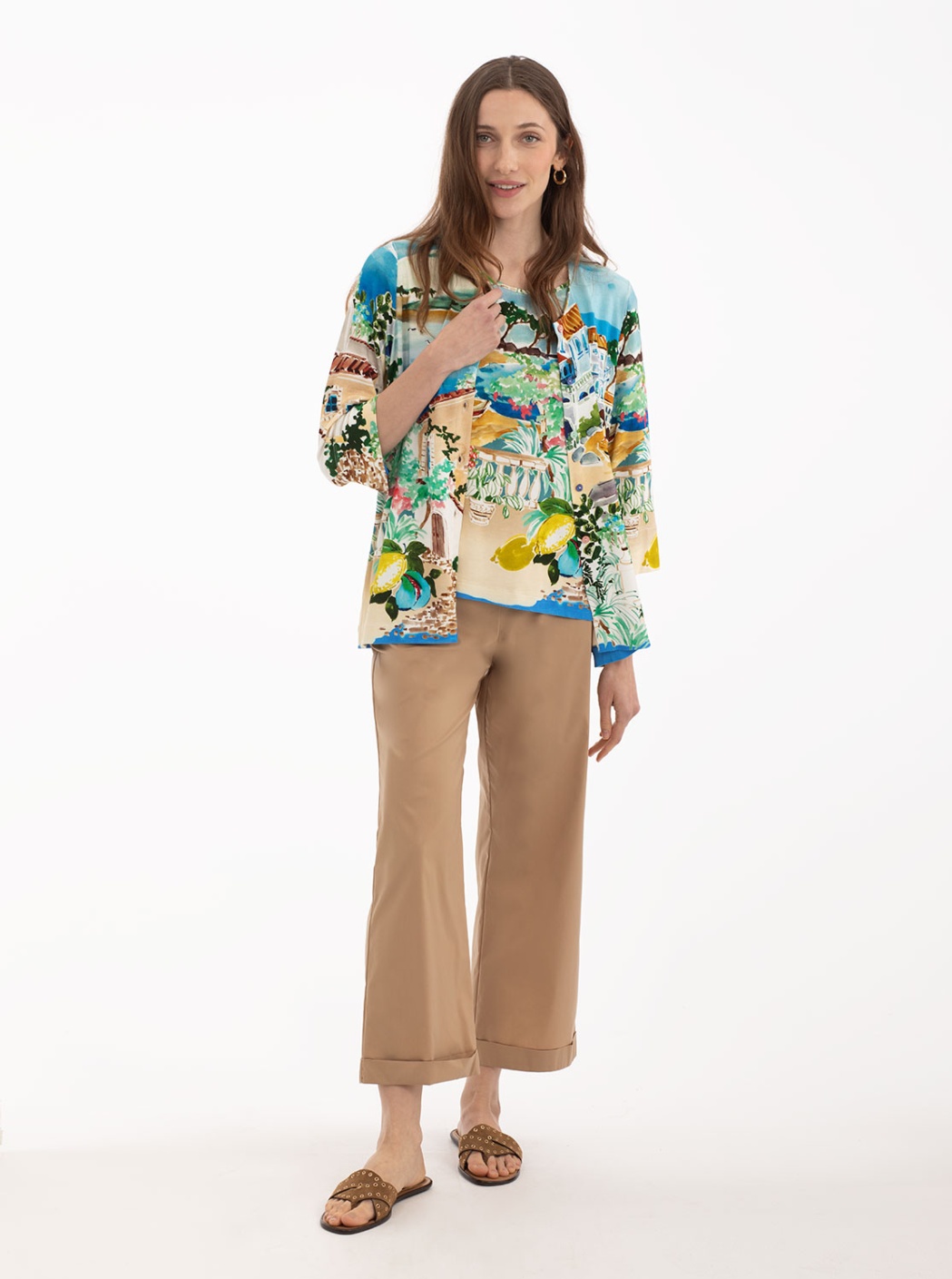 Twin-set Estampado Paisaje