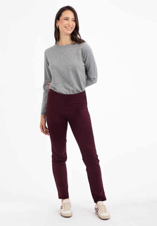 Pantalón Granate tipo Leggins