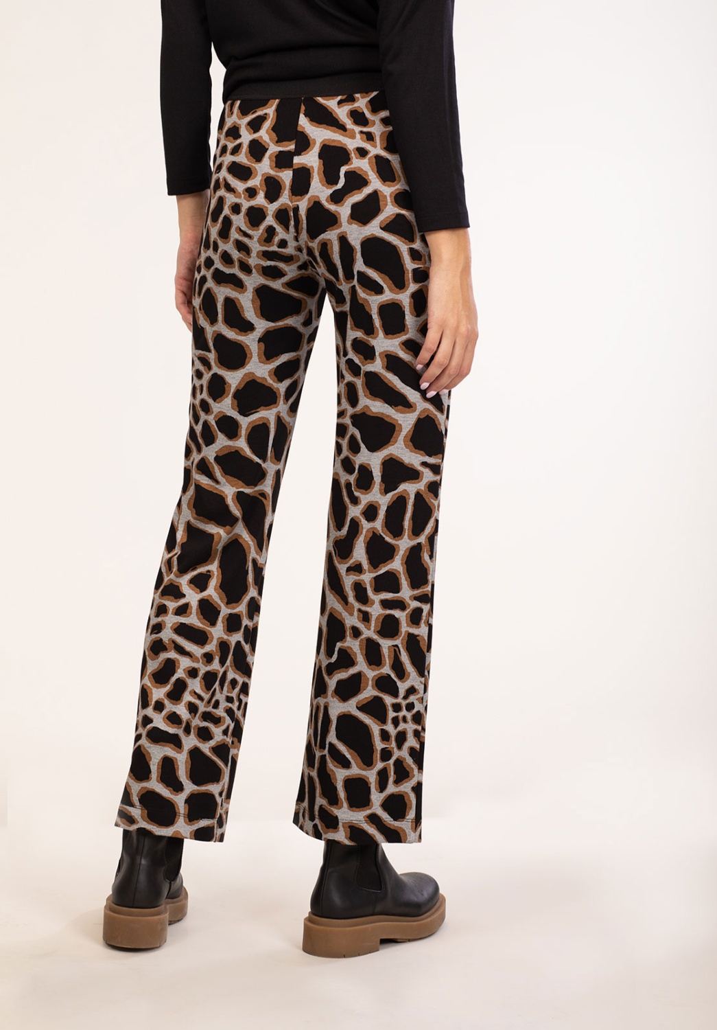 Pantalon imprimé girafe 3