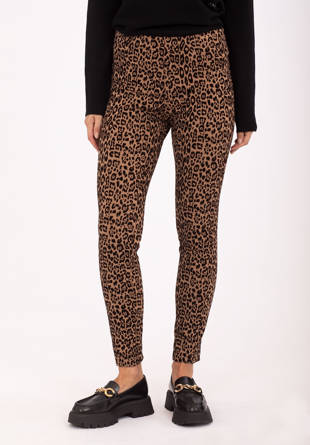 Pantalón Flocado Leopardo 1
